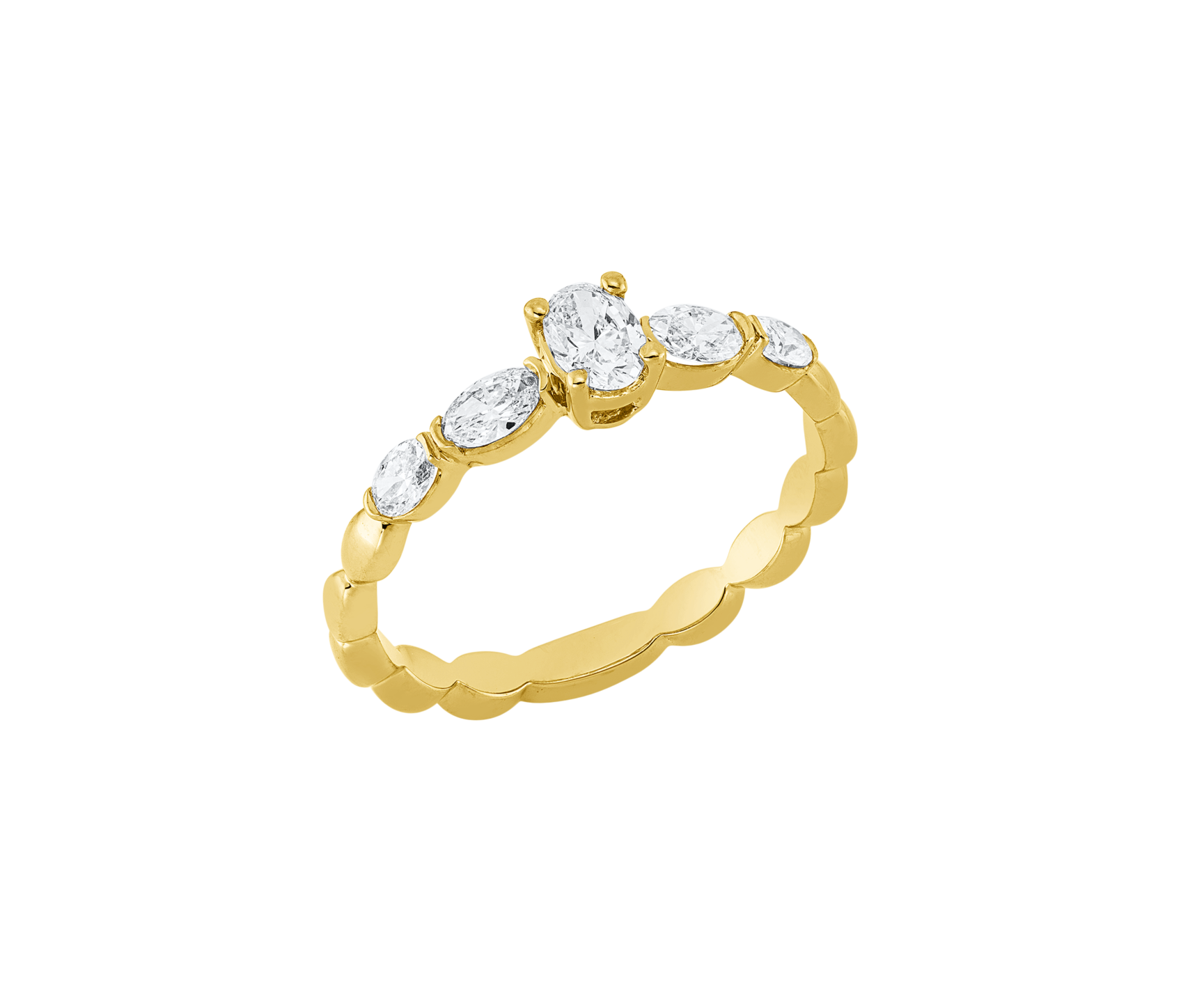 Brogle Classic solitaire ring Brogle Classic solitaire ring