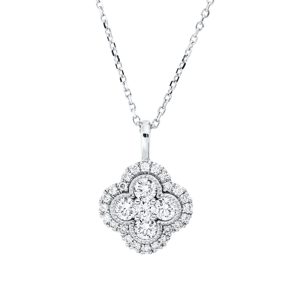Brogle Classic necklace with diamond pendant Brogle Classic necklace with diamond pendant