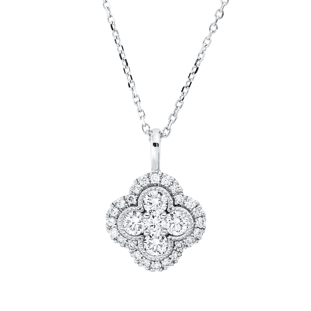 Brogle Classic necklace with diamond pendant Brogle Classic necklace with diamond pendant