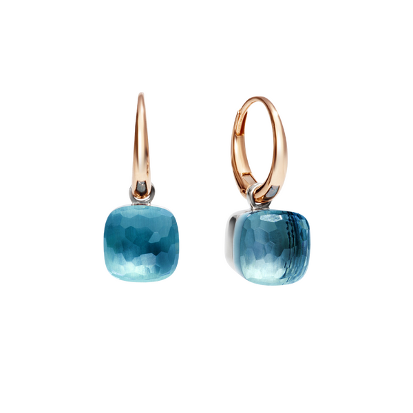 Pomellato Nudo blue topaz earrings