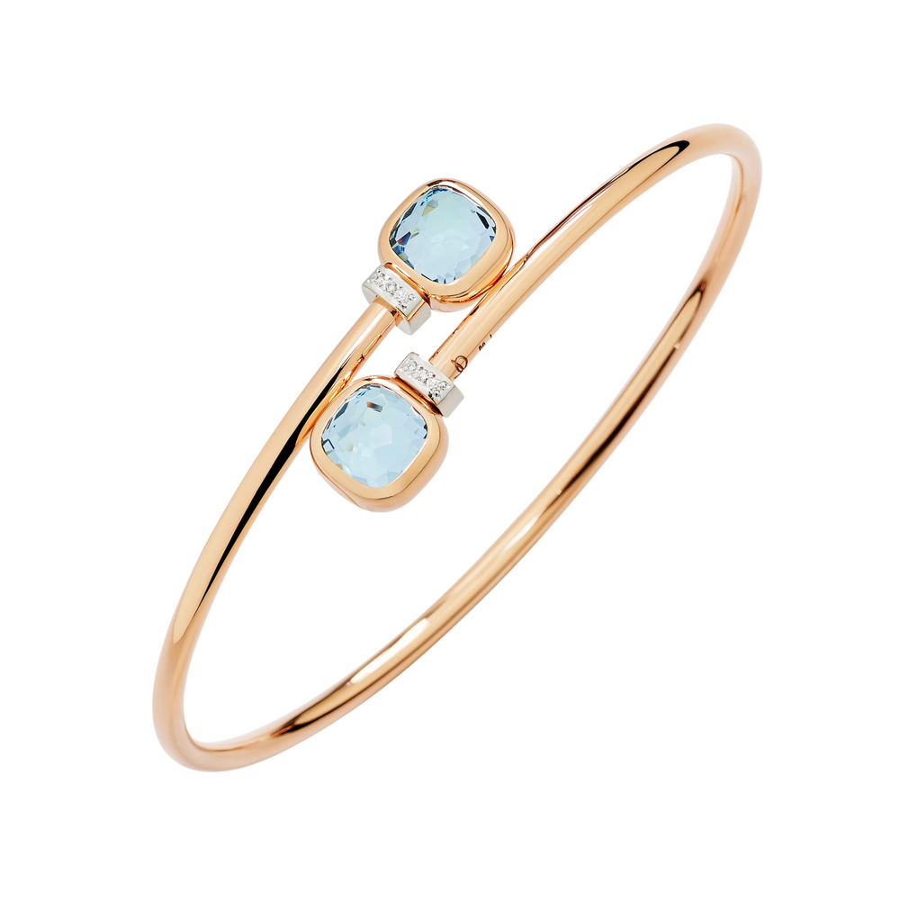 Pomellato Nudo Mini Sky-Topas Armreif Pomellato Nudo Mini Sky-Topas Armreif