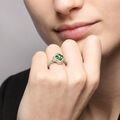 Brogle Classic emerald ring