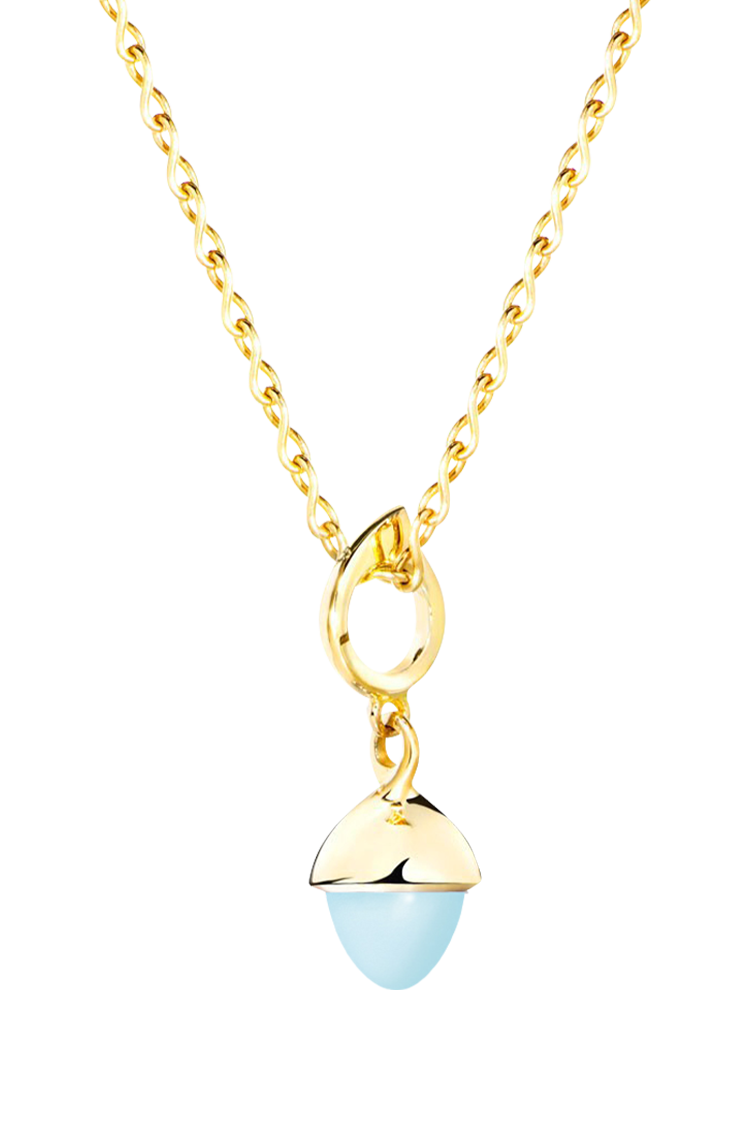 Tamara Comolli Mikado Flamenco Aqua Chalcedony Pendant Tamara Comolli Mikado Flamenco Aqua Chalcedony Pendant