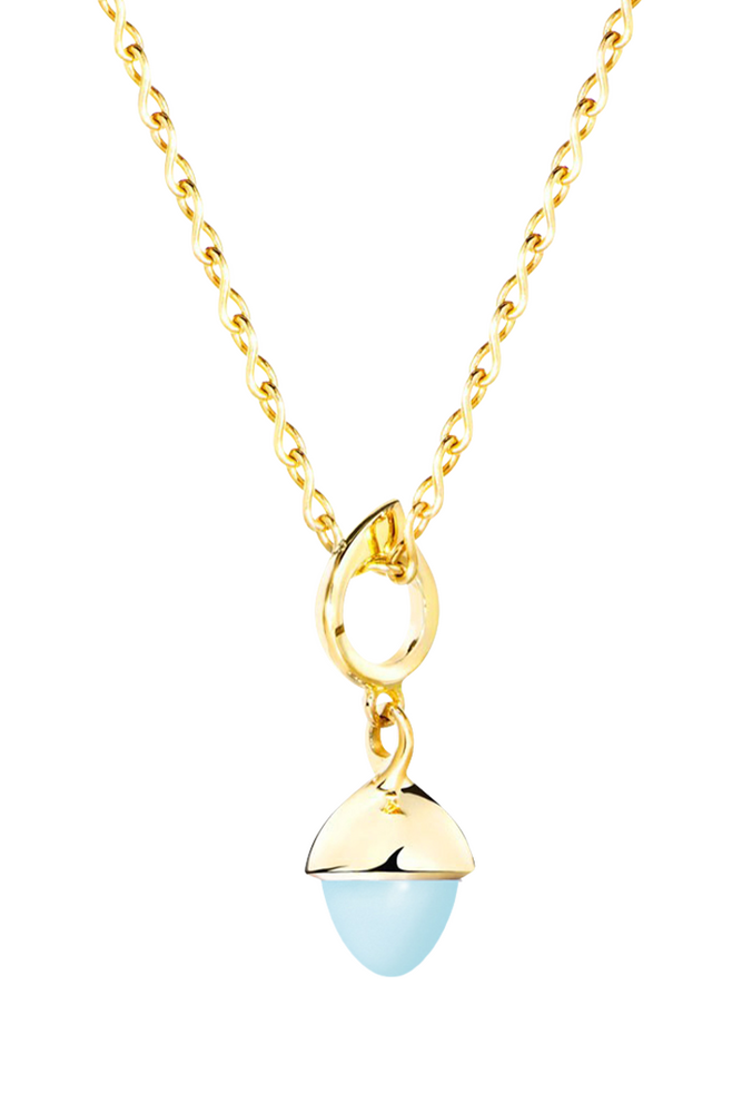 Tamara Comolli Mikado Flamenco Aqua Chalcedony Pendant Tamara Comolli Mikado Flamenco Aqua Chalcedony Pendant