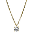 Brogle solitaire necklace Julia up to 0.5 carat