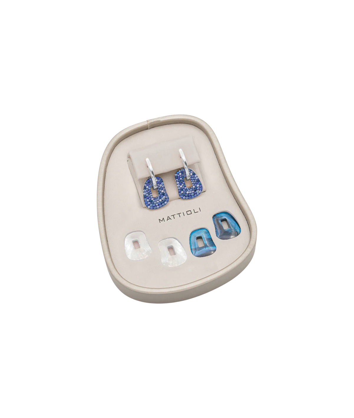 Mattioli Puzzle Ohrringbox, klein mit 3 Puzzle Paaren Mattioli Puzzle Ohrringbox, klein mit 3 Puzzle Paaren