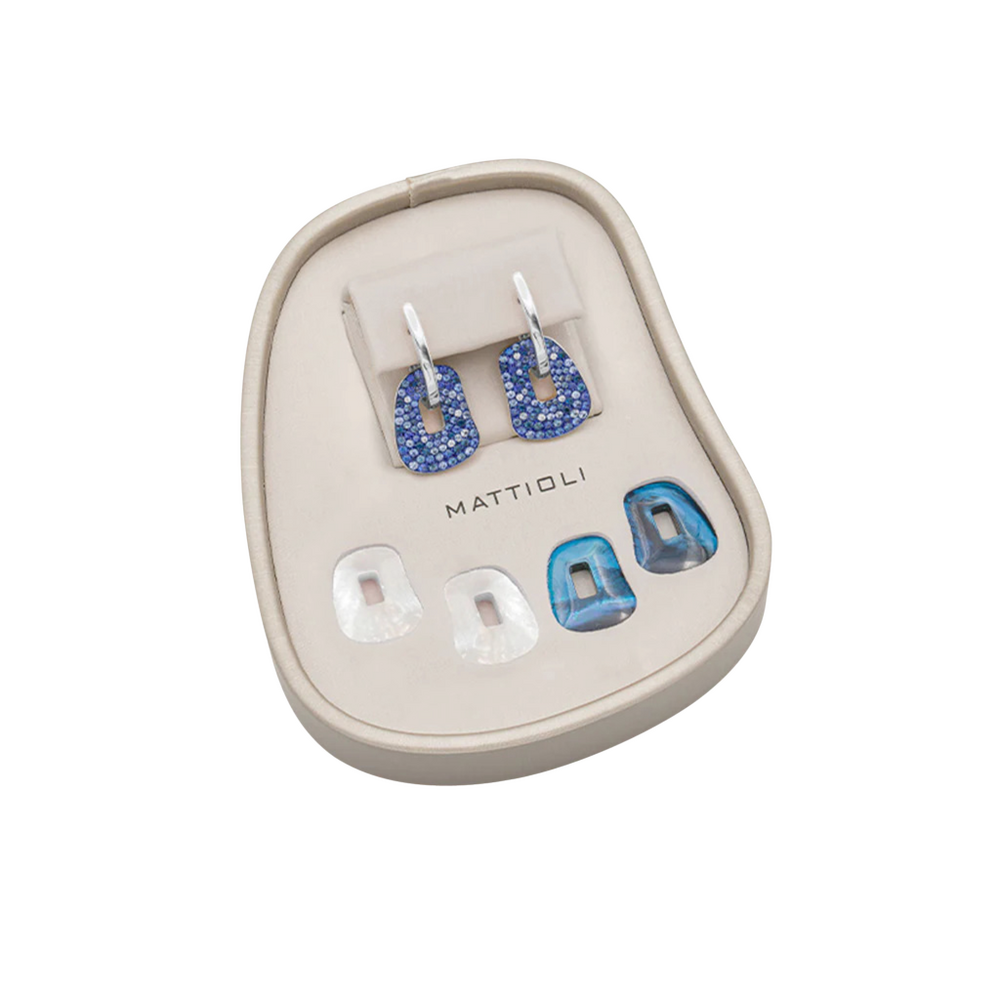 Mattioli Puzzle Ohrringbox, klein mit 3 Puzzle Paaren Mattioli Puzzle Ohrringbox, klein mit 3 Puzzle Paaren