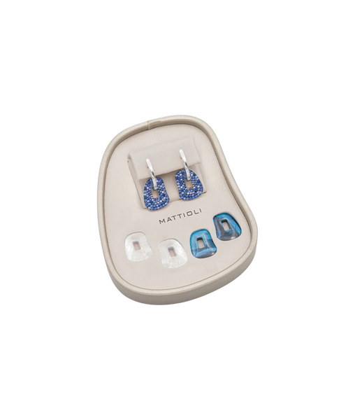 Mattioli Puzzle earring box, small with 3 pairs of puzzles Mattioli Puzzle earring box, small with 3 pairs of puzzles