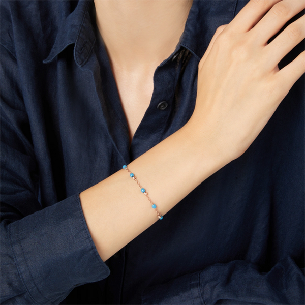  0015 DBC3005 GRANX CTU9R 100 Dodo granelli bracelet rose gold turquoise ceramic 01 c64b6781718468d4c
