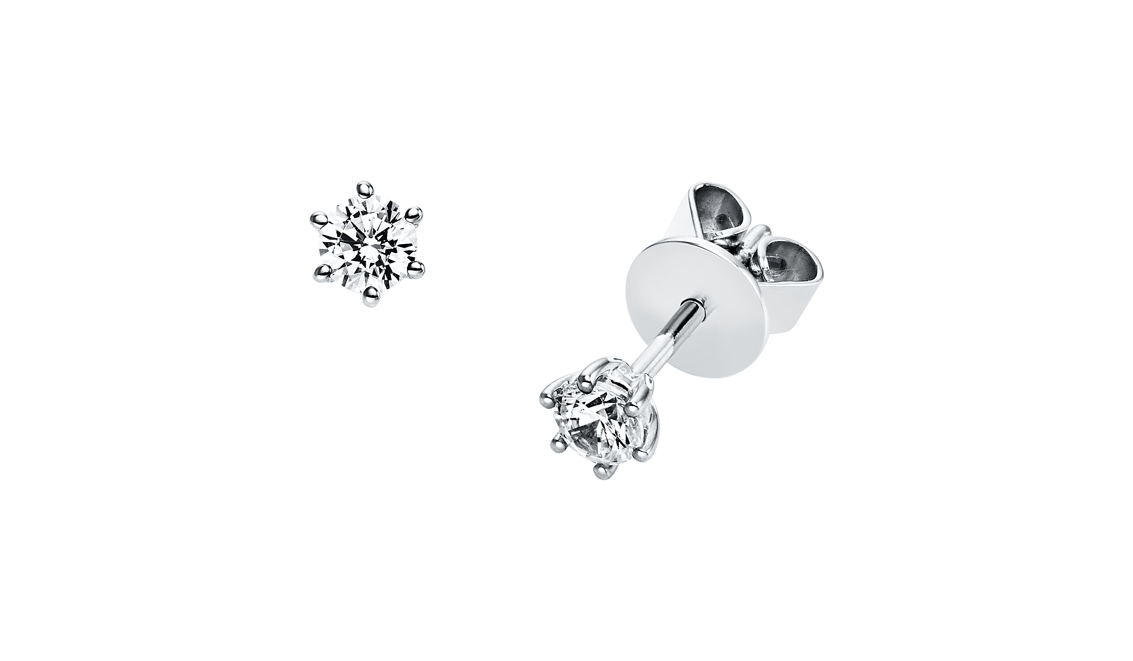 Brogle Selection Marie stud earrings up to 0.25 carat Brogle Selection Marie stud earrings up to 0.25 carat