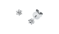 Brogle Selection Marie stud earrings up to 0.25 carat Brogle Selection Marie stud earrings up to 0.25 carat