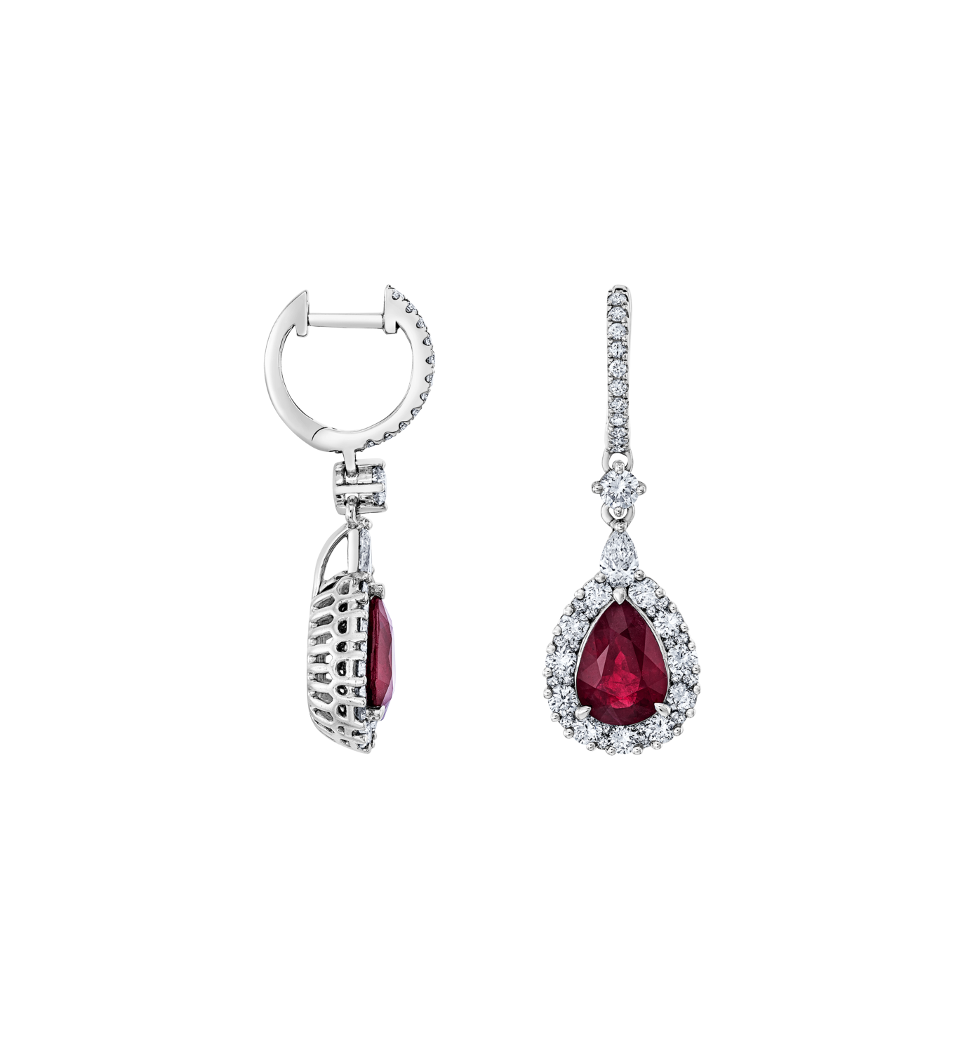 Brogle Selection ruby earrings Brogle Selection ruby earrings