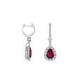 Brogle Selection ruby earrings Brogle Selection ruby earrings