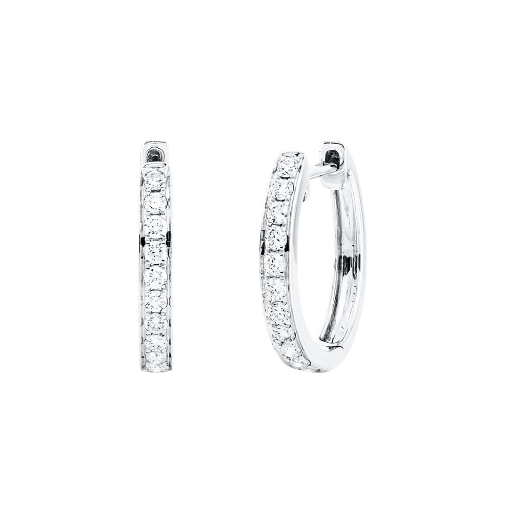 Brogle Classic Diamantcreolen Brogle Classic Diamantcreolen