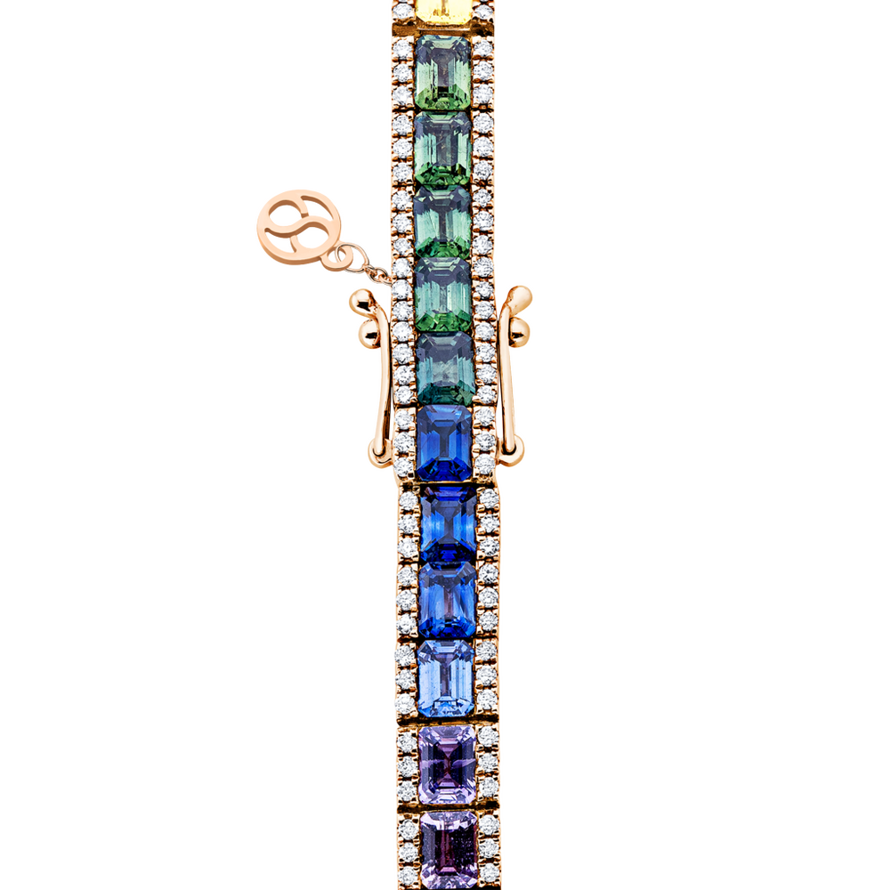 Brogle Selection Saphirarmband Rainbow Brogle Selection Saphirarmband Rainbow