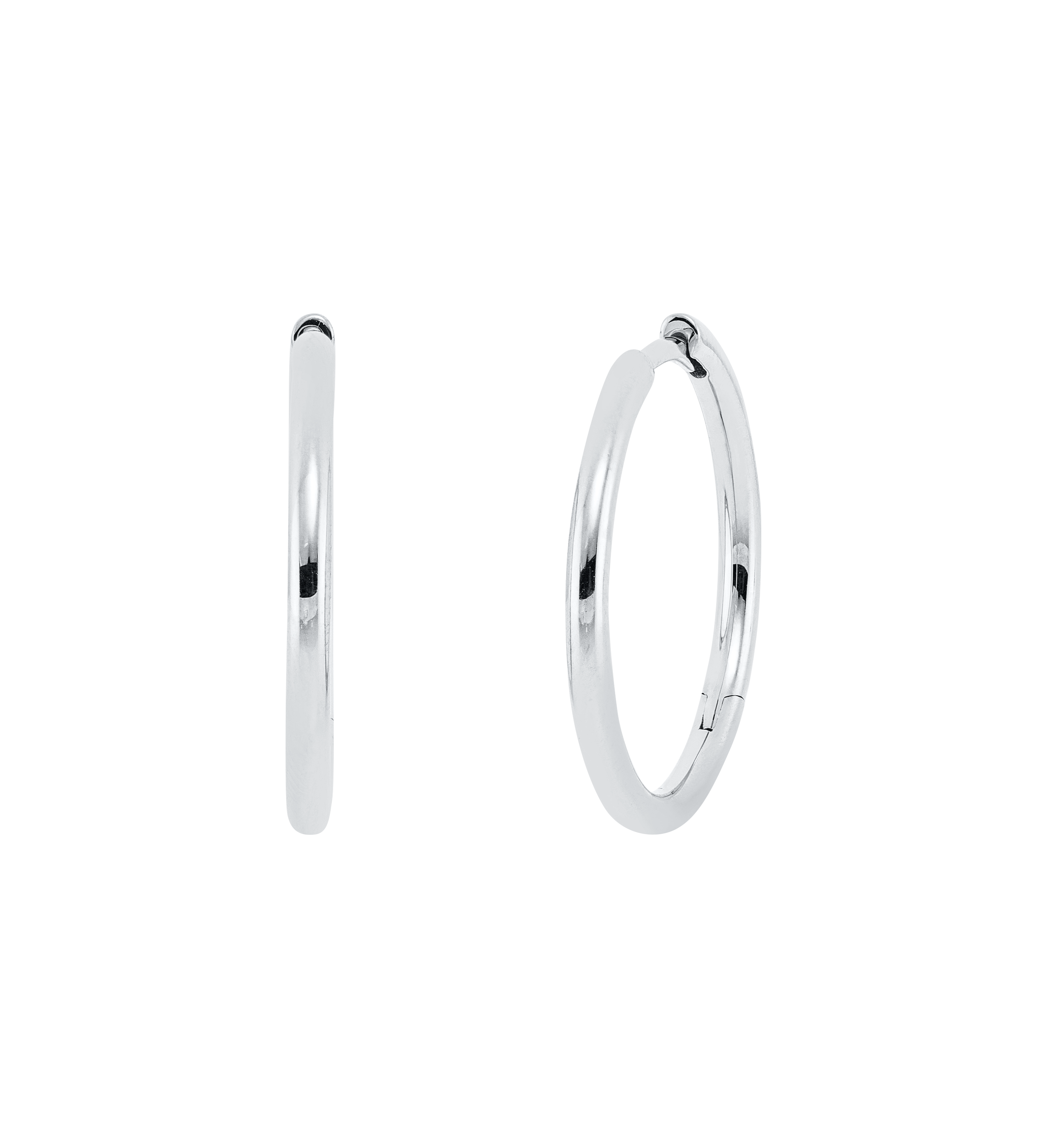 Brogle Classic gold hoop earrings Brogle Classic gold hoop earrings