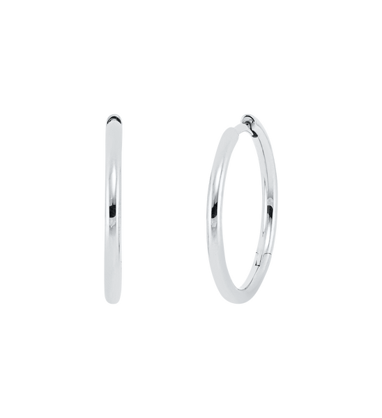 Brogle Classic gold hoop earrings Brogle Classic gold hoop earrings