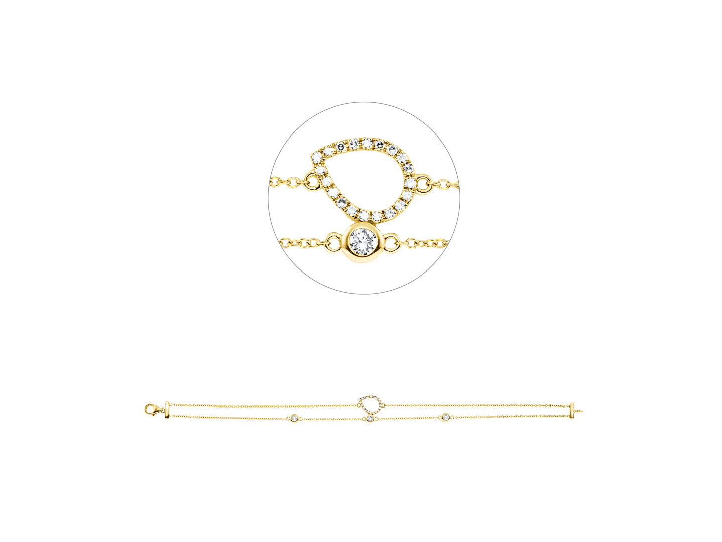 Brogle Classic Diamantarmband