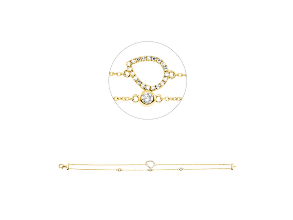 Brogle Classic Diamantarmband