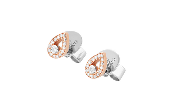 Ponte Vecchio Gioielli Butterfly stud earrings