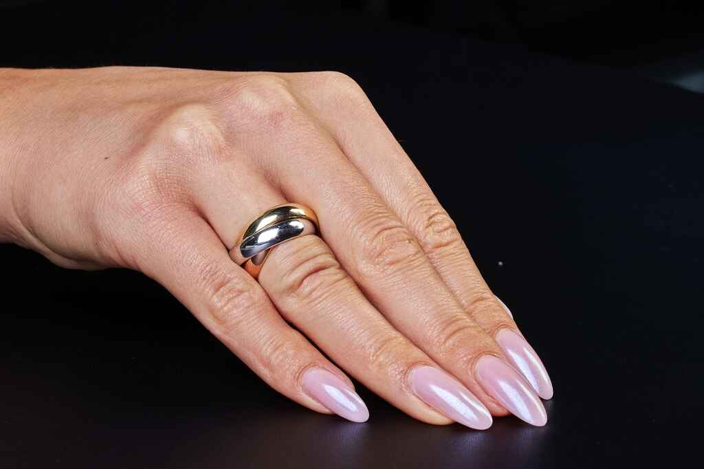 Brogle Classic Bicolor Goldring 6mm