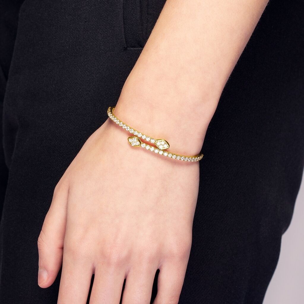Brogle Selection flexible diamond bangle Brogle Selection flexible diamond bangle