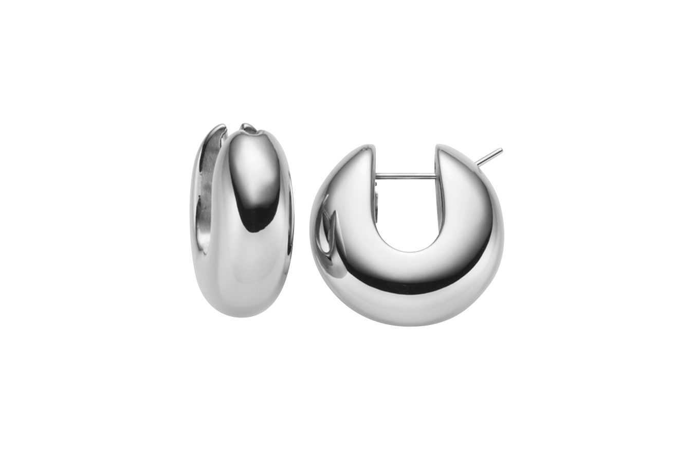 Brogle Classic Goldcreolen 10mm