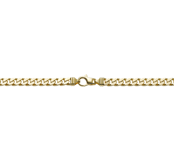 Brogle Classic armoured bracelet 4-sided diamond-coated 7mm Brogle Classic armoured bracelet 4-sided diamond-coated 7mm