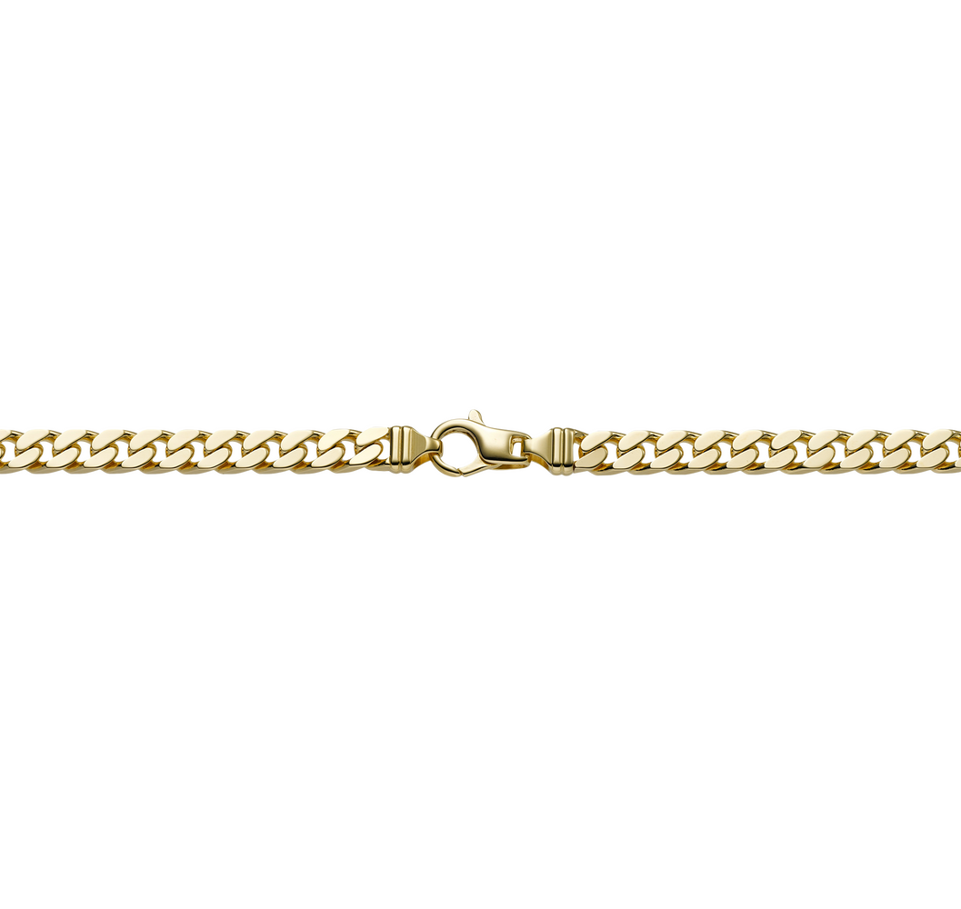 Brogle Classic Panzerarmband 4-seitig diamantiert 7mm Brogle Classic Panzerarmband 4-seitig diamantiert 7mm