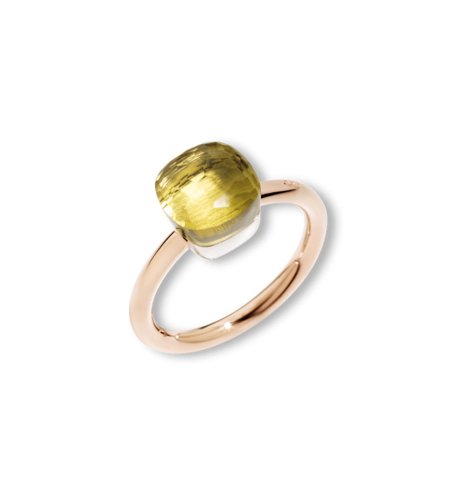 Pomellato Nudo Petit Lemon Quartz Ring Pomellato Nudo Petit Lemon Quartz Ring