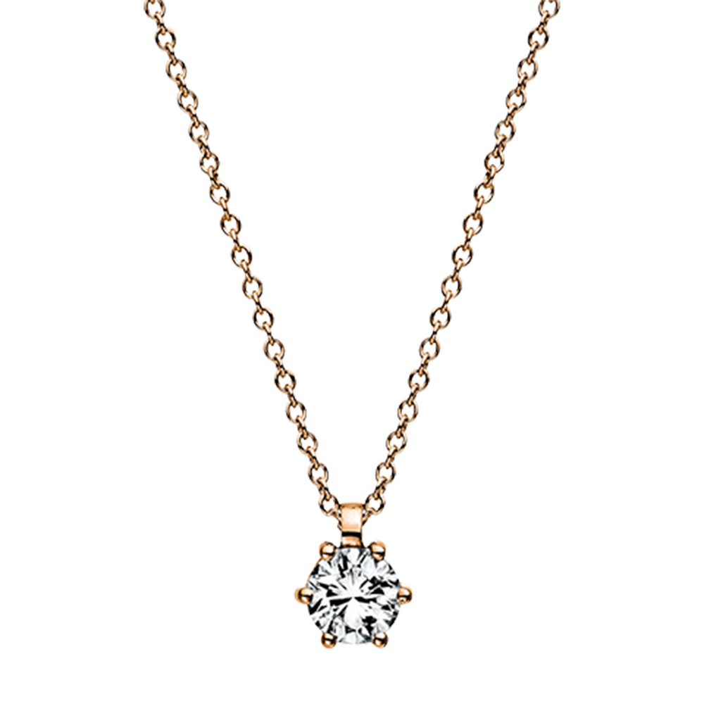 Brogle solitaire necklace Marie up to 0.5 carat Brogle solitaire necklace Marie up to 0.5 carat