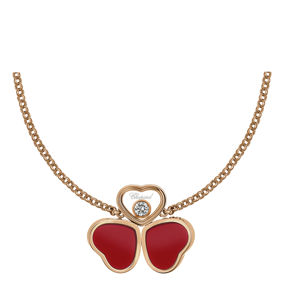 Chopard Happy Hearts Wings Necklace with...