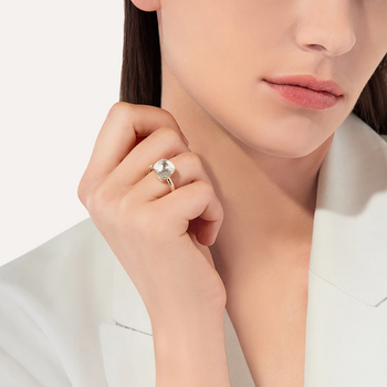  0038 PAA1100 O6000 000TB 100 Pomellato ring nudo classic rose gold 18kt white gold 18kt white topaz ab31eb5ee4d77804c