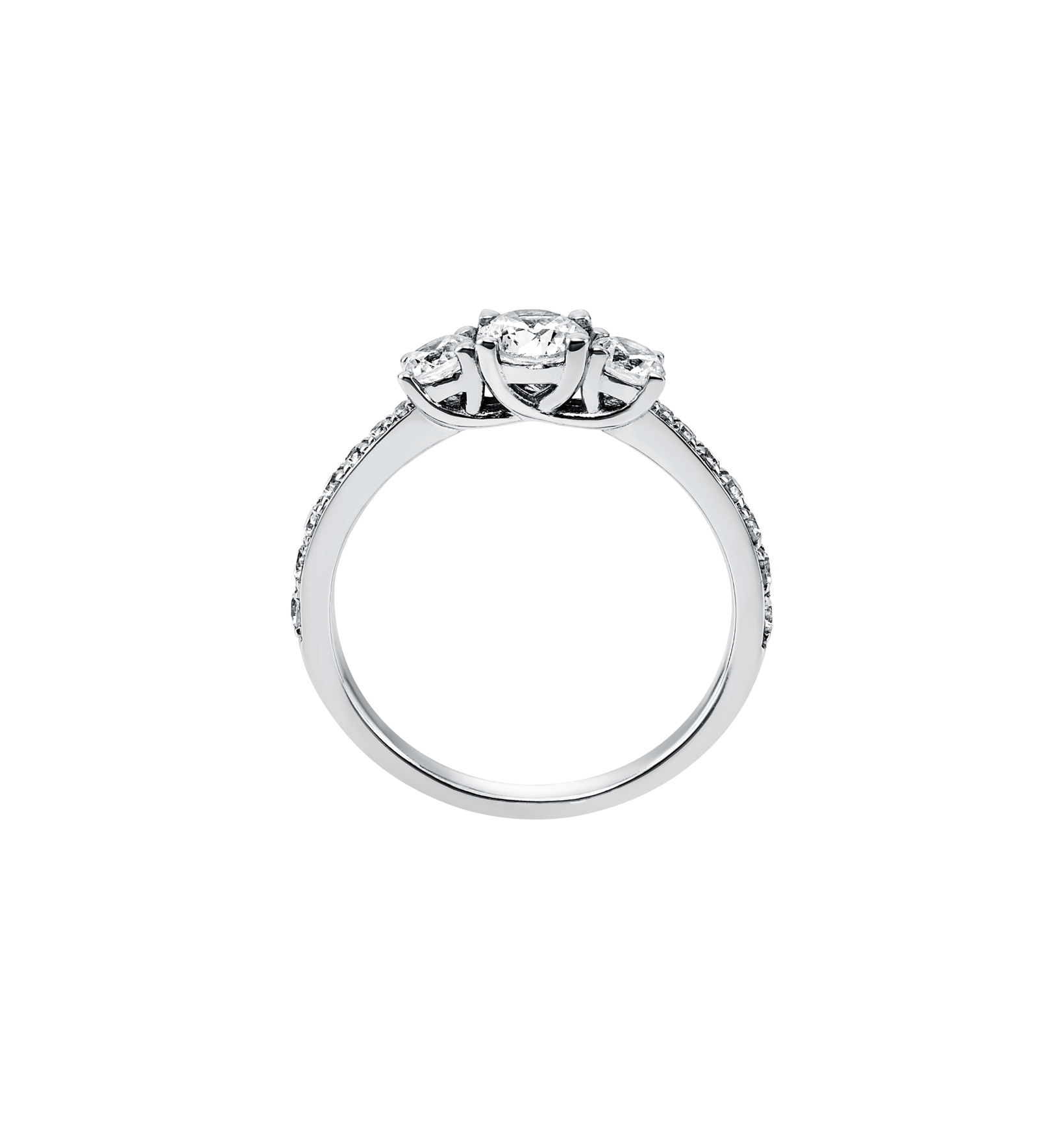Brogle Solitaire Ring Trio Brogle Solitaire Ring Trio
