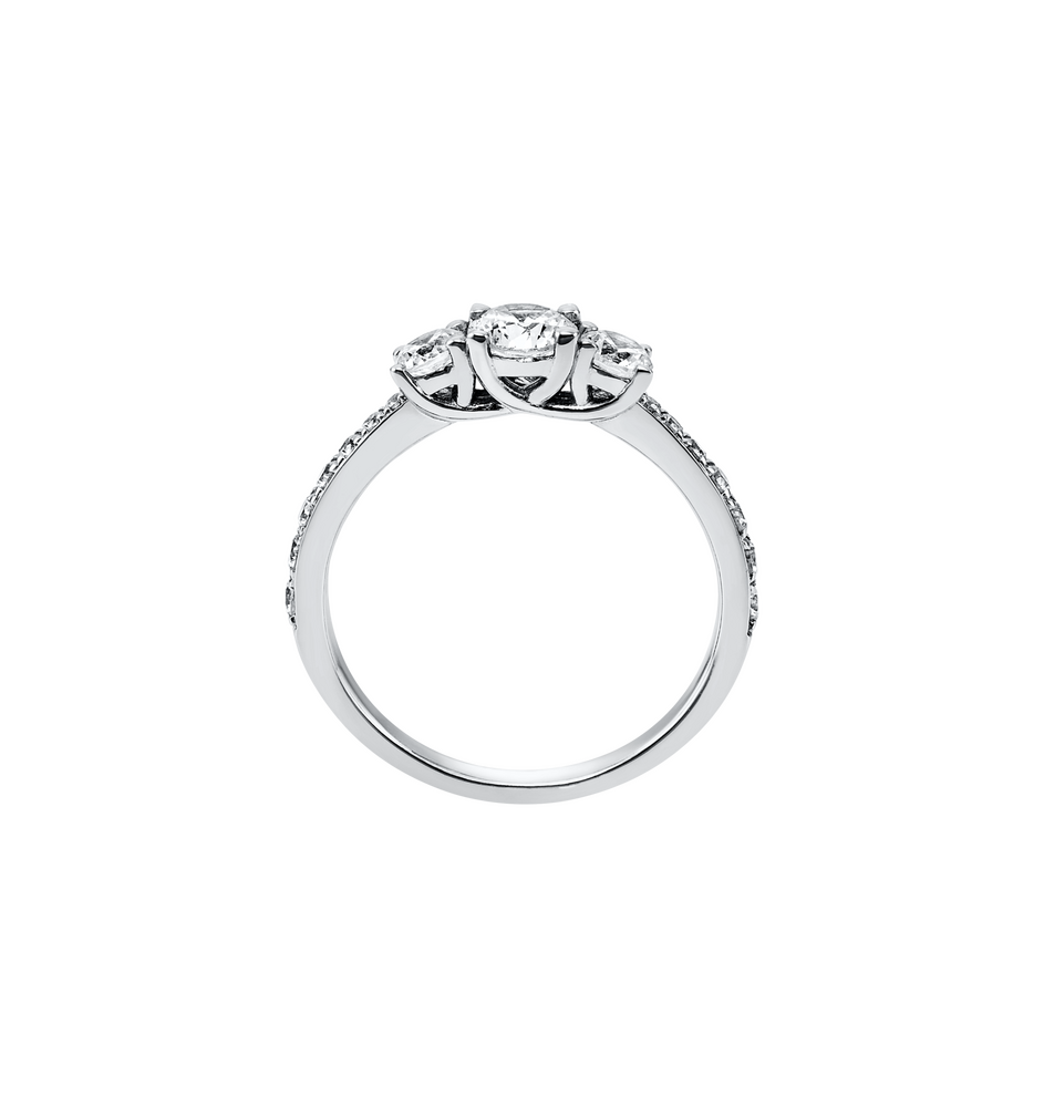 Brogle Solitaire Ring Trio Brogle Solitaire Ring Trio
