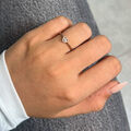 Brogle Classic Ring with Diamond Heart Brogle Classic Ring with Diamond Heart