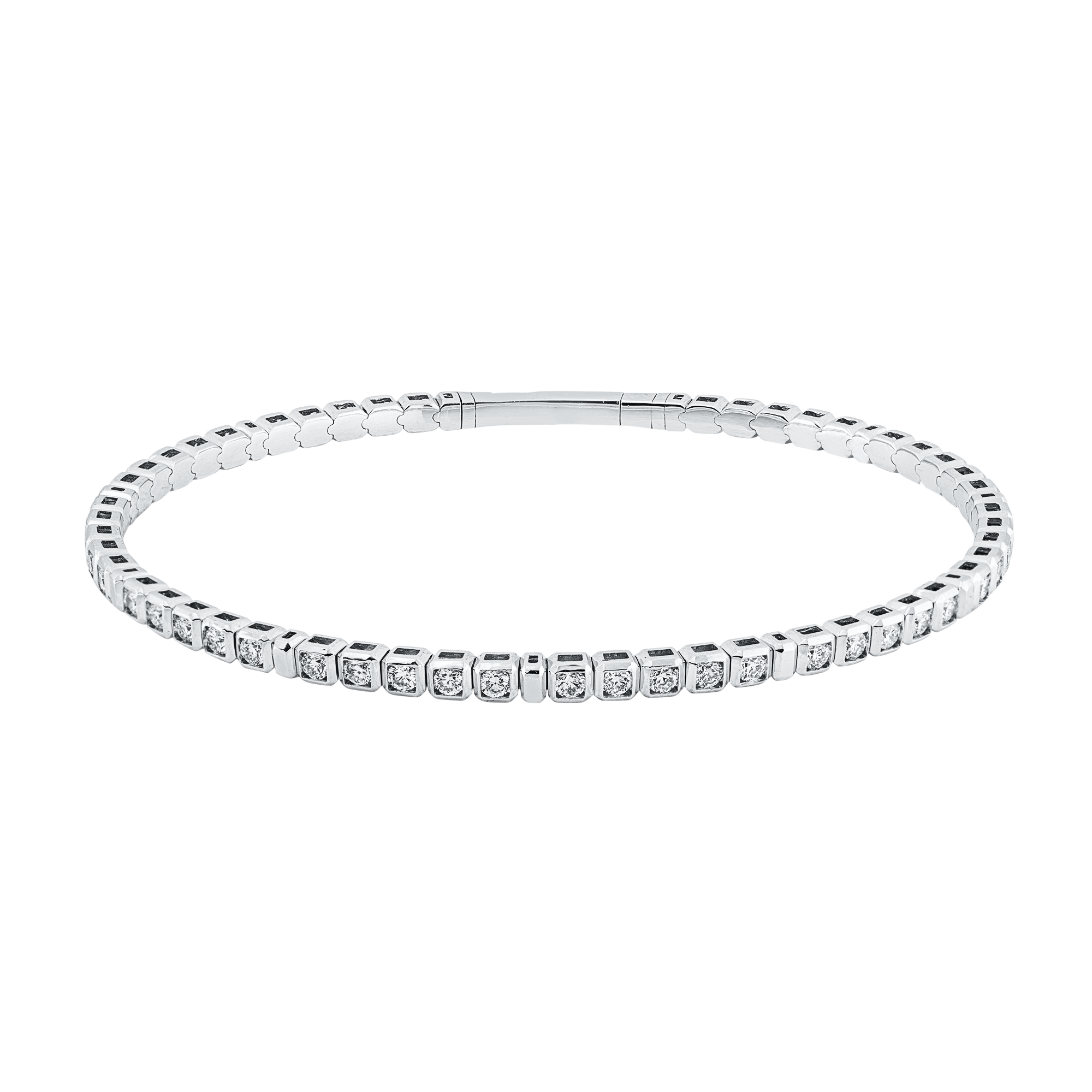 Brogle Classic flexible diamond bangle Brogle Classic flexible diamond bangle
