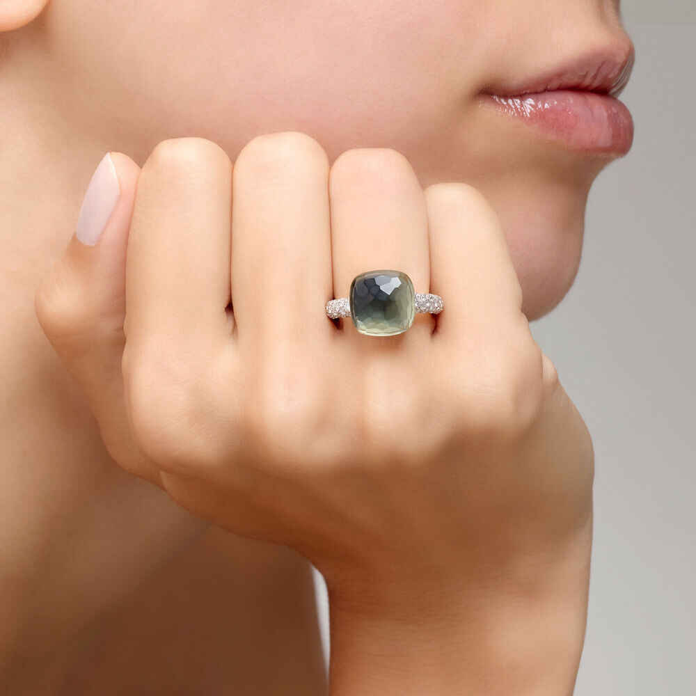 Pomellato Nudo Maxi Prasiolite Ring