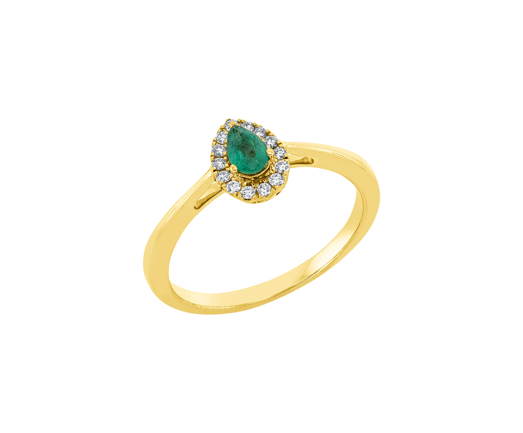 Brogle Classic emerald ring