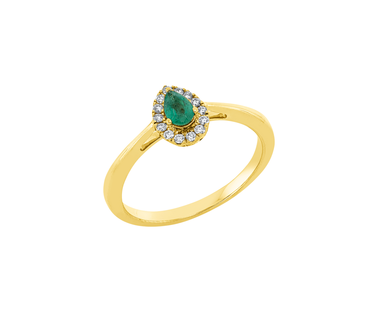 Brogle Classic emerald ring