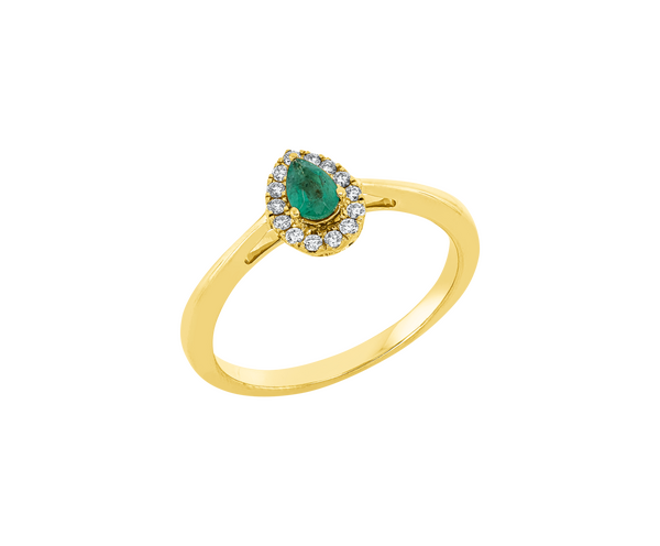 Brogle Classic emerald ring
