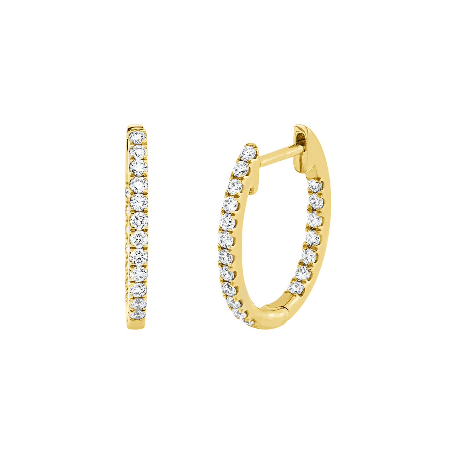 Brogle Classic Diamantcreolen