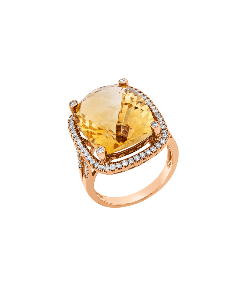 Brogle Classic citrine ring Brogle Classic citrine ring