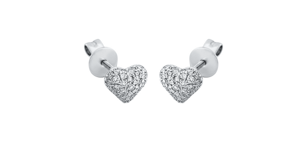 Brogle Classic Diamantherzohrstecker