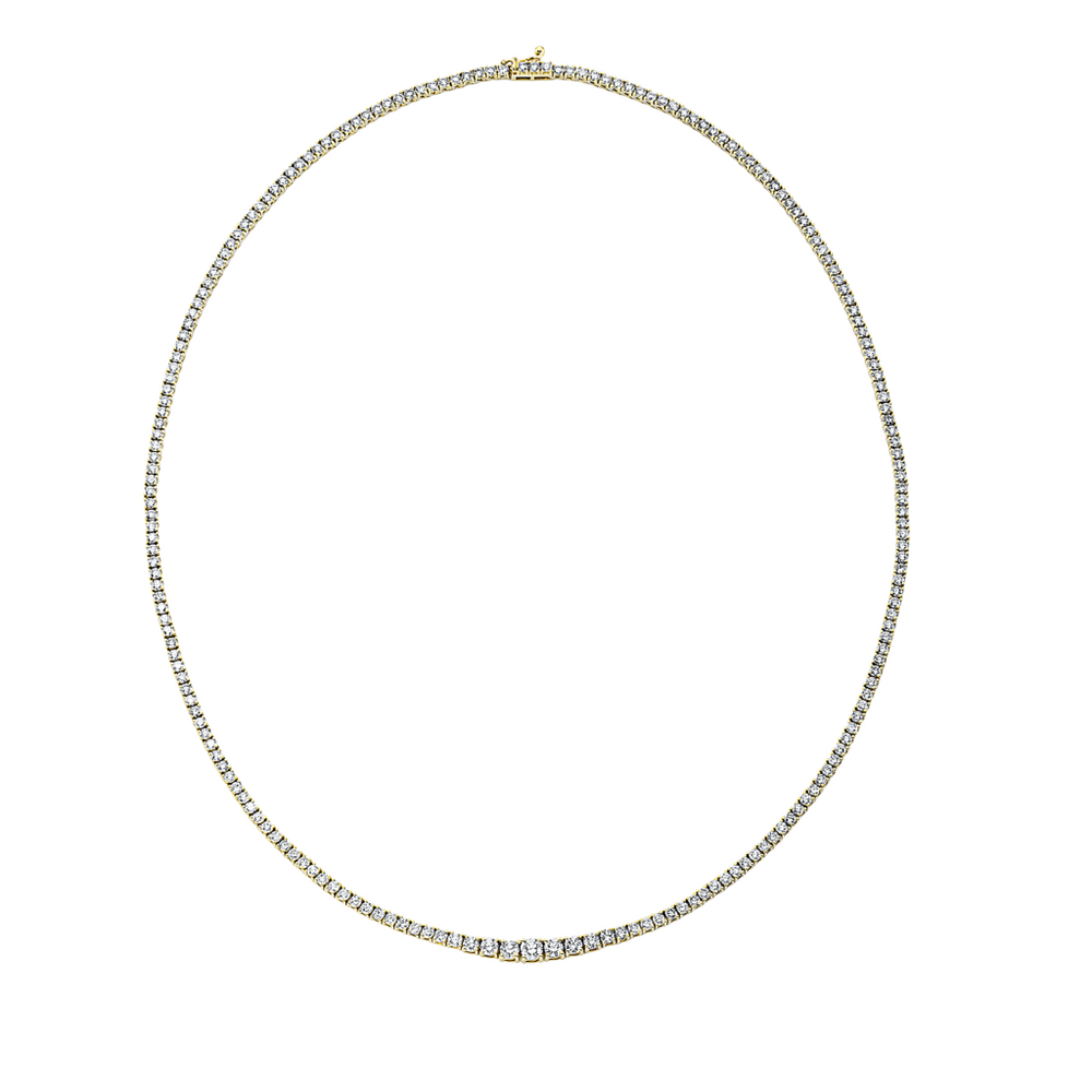 Brogle Selection Eternity tennis necklace