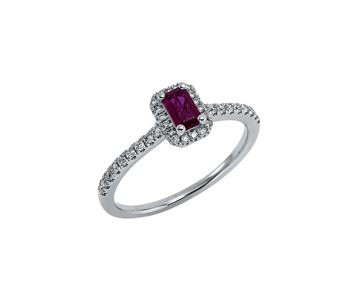 Brogle Classic ruby ring