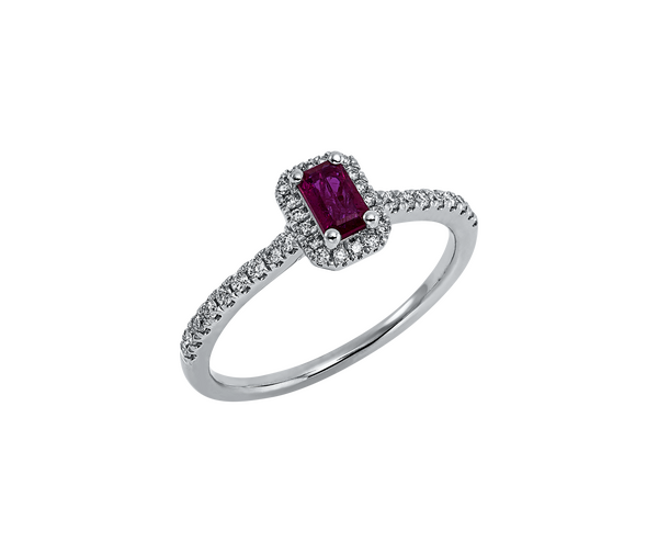 Brogle Classic ruby ring