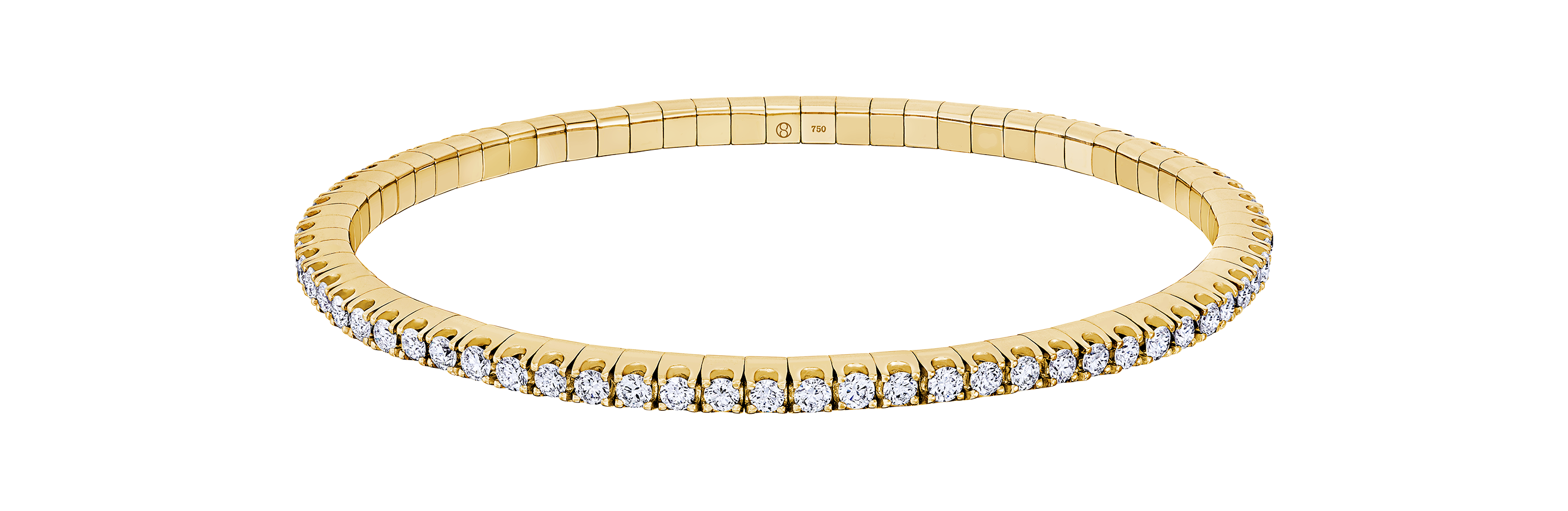 Brogle Selection flexible tennis bracelet Brogle Selection flexible tennis bracelet