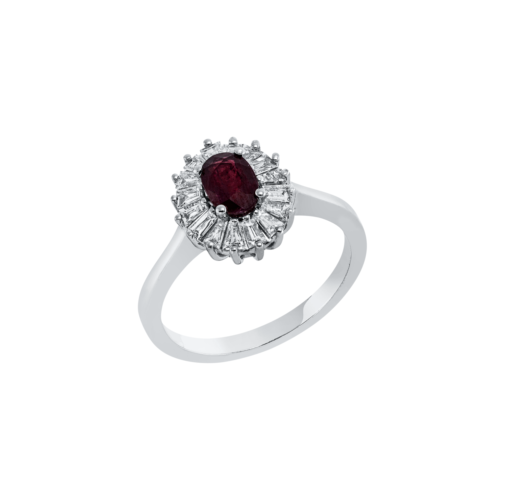 Brogle Classic ruby ring