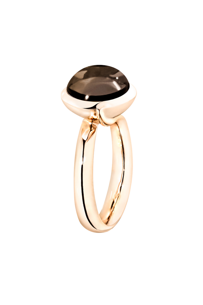 Tamara Comolli Bouton Smoky Quartz L Ring